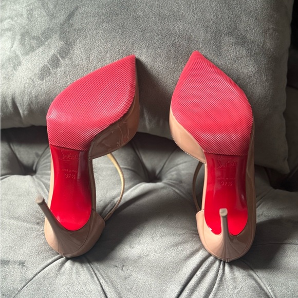 Jumping 100 Patent - Christian Louboutin - Nude - Size 37.5 - Picture 7 of 8